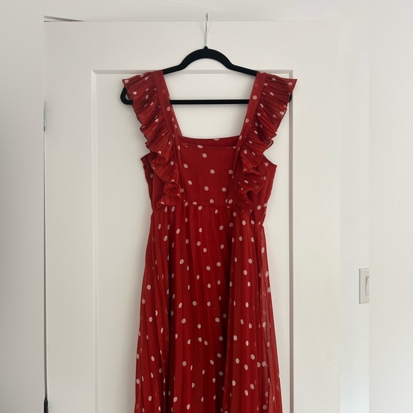 ASOS Red Polka Dot Dress 💃🏻 in UK 6/US 2 - Picture 6 of 6